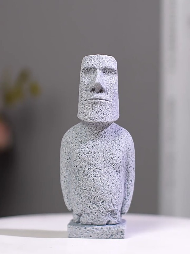 Amazon.com: ZKSYLSM Easter Island Moai Statue - Stone Moai